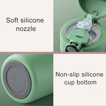 Stainless Steel Insulation Bottle With Straw