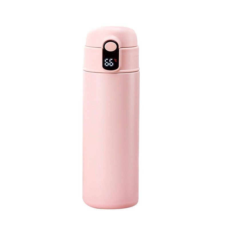 Stainless Steel Insulation Bottle With Straw